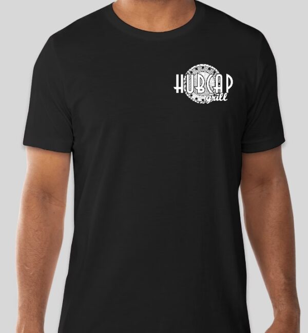 Hubcap Grill- Short Sleeve Black T-Shirt