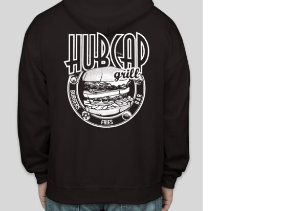 Hubcap Grill Crewneck Sweatshirt/ Zipped Hoodie Available - Image 3