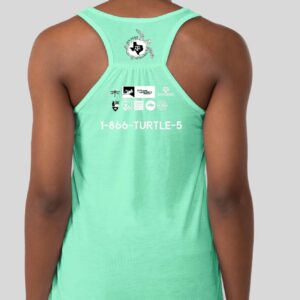 Sea Turtle Patrol Bella + Canvas Women's Flowy Racerback