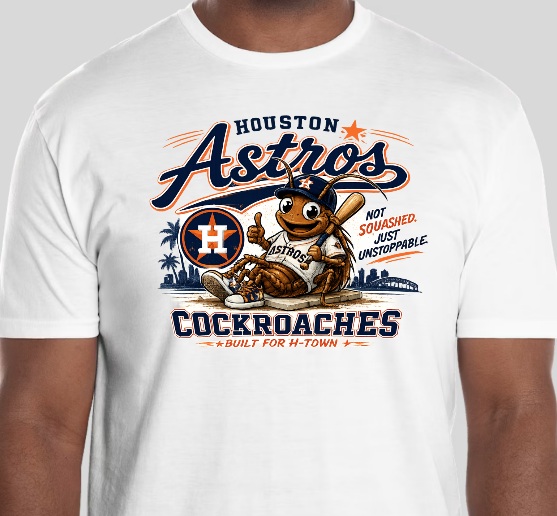 Astros Cockroach Shirts - Image 2